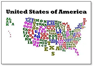 Etats-unis D'amÃrique Fridge Magnet