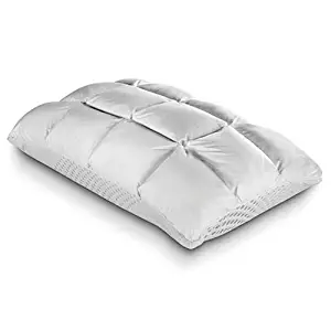 PureCare PCCELV708 Body Chemistry Comfy Hybrid Pillow, Technical Textile Cover, Queen, White