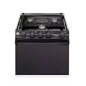 Atwood Mobile Products52275 Wedgewood Black 21" Ups Oven Range 3 Burner