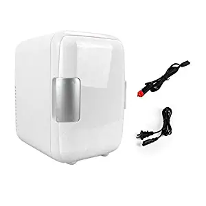 Dual-Use 4L Home Car Use Refrigerators Ultra Quiet Low Noise Car Mini Refrigerators Freezer Cooling Heating Box Fridge