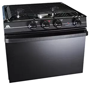 Atwood Mobile Products 52458 Wedgewood 52458 Black 17" Ups Oven Range 3 Burner