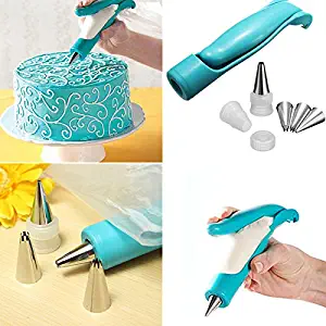 Windspeed Pastry Icing Piping Bag Nozzle Tips Fondant Cake Sugar Craft Decor Pen Set