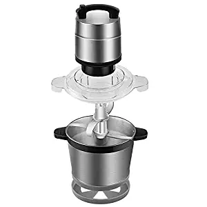JJCFM 6L Stainless Steel Meat Grinder Chopper Automatic Electric Mincing Machine Household Or Commercial Food Processor