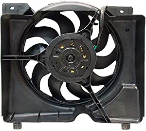 Sunbelt Radiator Cooling Fan Assembly For Jeep Cherokee CH3115106 Drop in Fitment