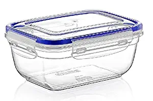 Superio Food Storage Containers, Airtight Leak Proof Meal Prep Containers, Rectangle Shape, Microwave and freezer safe, BPA-free Plastic, 4.20 Qt.