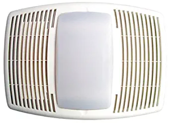 Universal Security Instruments Bathroom Exhaust Fan with 100-Watt Lamp and 1100-Watt Heater, 70 CFM, Model BF-704LH