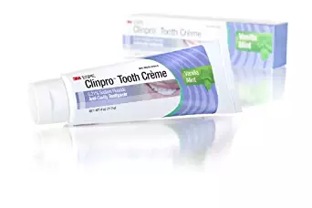 3M Oral Care ESPE 12117 Clinpro Tooth Creme 0.21% NAF Anti Cavity Toothpaste, Vanilla Mint