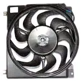 TYC 620550 Jeep Cherokee Replacement Radiator/Condenser Cooling Fan Assembly