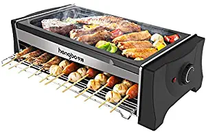 Heng Bo Electric Oven Home Grill Smokeless Non-Stick Multi-Functional Barbecue Barbecue Double-Decker Baking Tray