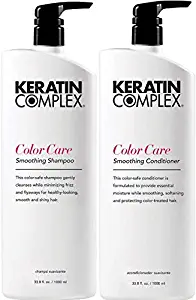Keratin Complex Color Care Shampoo and Conditioner Set, 33.8 Fl Oz
