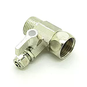 1/2" to 1/4" RO Feed Water Adapter Ball Valve Faucet Tap Feed Reverse Osmosis