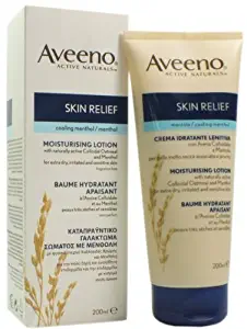 Aveeno Skin Relief Cooling Menthol Moisturising Lotion For Dry Sensitive Skin 200ml