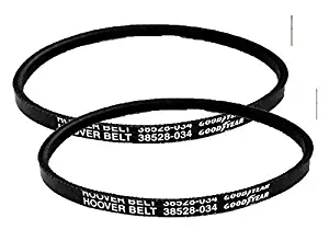 Hoover Wind Tunnel Self Propelled (2 Pack) Replacement Agitator V-Belt # H-38528034-2pk by Hoover