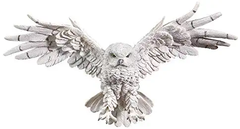 Design Toscano Mystical Spirit Owl Wall Sculpture, Full Color