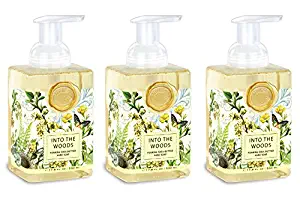 Michel Design Works Foaming Hand Soap, 17.8-Ounce, Into the Woods - 3-PACK