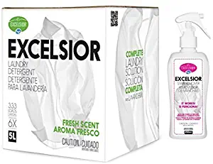 Excelsior SOAP5STAU Liter Laundry Detergent with Stain Remover, Fresh Scent by Excelsior