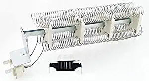Compatible Heating Element for Norge DEJ208W Norge DEJ254A Norge DEJ254H Norge DEJ254W Norge DEJ264A Dryer's