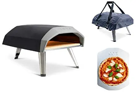 Ooni Koda Gas Fired Pizza Oven with Peel and Carry Cover