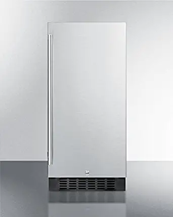 Summit SPR316OS General Upright Refrigerator, Stainless Steel