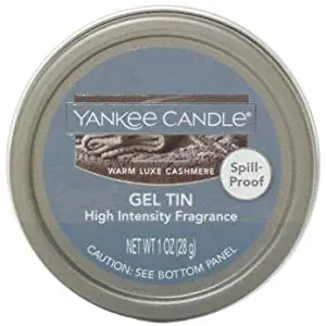 Yankee Candle WARM LUXE CASHMERE High Intensity Fragrance Gel Tin 1 Ounce