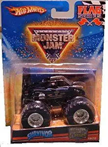 Hot Wheels Monster Jam "Monster Jam Classics" 2010 SURVIVOR - Flag Series #19/75 1:64 Scale Collectible Truck
