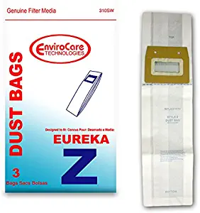 EnviroCare Replacement Vacuum Bags for Eureka Z Urprights 3 Pack