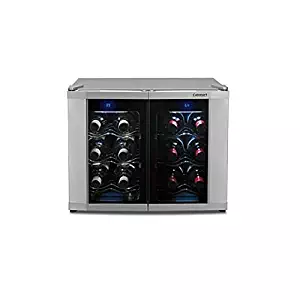 Cuisinart 12-Bottle Dual-Zone Wine Cooler