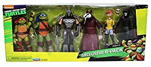 Nickelodeon Teenage Mutant Ninja Turtles Exclusive 6 Pack Figure Box