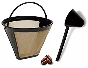 Replacement Permanent Coffee filter GTF Gold Tone Filter for DCC-3200 with Large Coffee Scoop