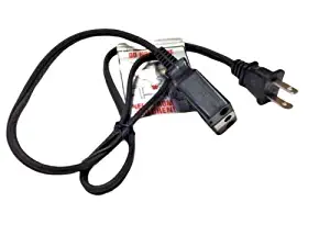 Krups SS-991972 KJ7000 Deep Fryer Power Cord Black Genuine