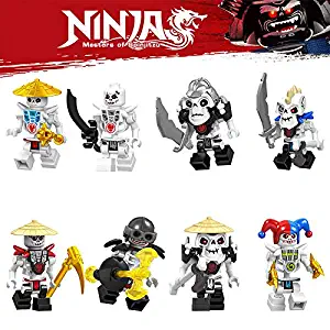 Blocks Hero Ninja Royals Go - New 2019 Best Ninjas Warriors Heroes w/Weapons! Cool Mini Figure Toys for Kids