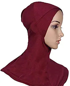 Utini H1150 Soft Modal Jersey Bigger Size Criss Cross Ninja Underscarf,Mini Muslim Hijab Scarf,can Choose Colors