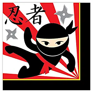 Ninja Party Lunch Napkins (16)