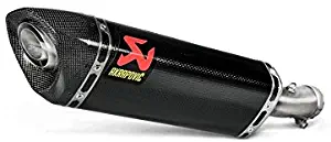 Akrapovic 18 Kawasaki EX400ABS Slip-On Exhaust (Carbon Fiber)