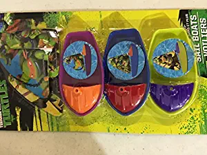 Teenage Mutant Ninja Turtles Sail Boats 3-Pack