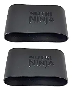 Genuine Nutri Ninja Silicone Grip Sleeve for 12oz 18oz 24oz 32oz Auto-IQ Blender Cup, Pack of 2