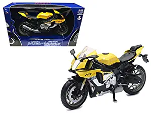 Maisto 2016 Yamaha YZF-R1 Yellow Motorcycle Model 1/12 by New Ray
