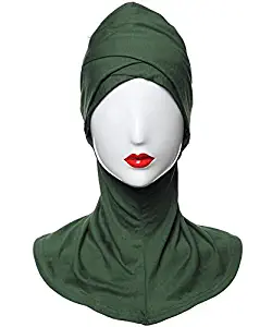 Utini H1151 Soft Modal Jersey Bigger Size Double Criss Cross Ninja Underscarf,Mini Muslim Hijab Scarf,can Choose Colors