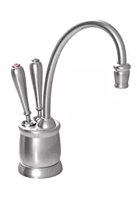 InSinkErator F-HC2215C Indulge Tuscan Hot and Cold Water Dispenser Faucet, Chrome