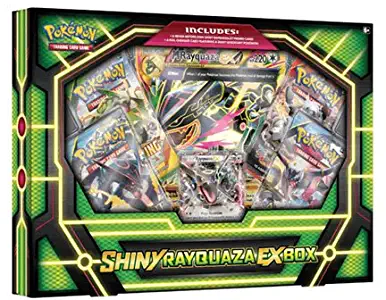 Pokemon TCG: Shiny Rayquaza-EX Box Card Game