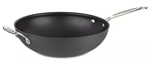 Cuisinart 626-32H Chef's Classic Nonstick Hard-Anodized 12-1/2-Inch Stir Fry with Helper Handle and Cover