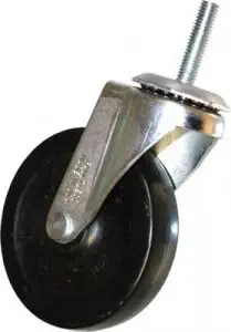 Rubbermaid 1304-L3 Black 4" Swivel Caster For 1304 Tilt Truck