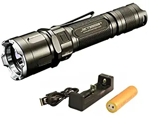 JETBeam JET 3M PRO (Updated JET-III M) Super Bright CREE XP-L LED 1100 lumens Flashlight w/ 18650 Rechargeable Battery and USB Charger