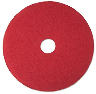 3m Red Buffer Floor Pad 17 " Dia 5100 Series Boxed