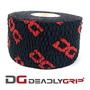 Deadlygrip DG Thumb Tape. Self Adhesive Highly Elastic Breathable Cotton Tape. Easy to Tear and Waterproof Fabric. Protects Thumbs from Hook Grip- (Fingers, Wrist and Ankles) Weightlifting Crossfit