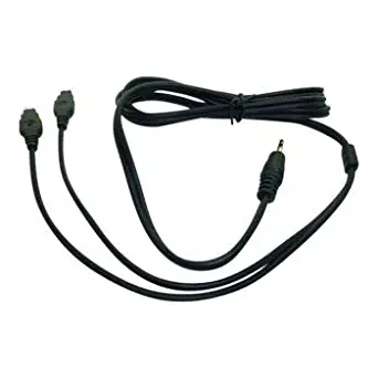 Genuine Sennheiser Replacement Short Cable for SENNHEISER HD650, HD660 S, HD6XX, HD600, HD580, HD565, HD545, HD535 Headphones with 1/8" 3.5mm Plug