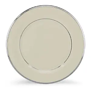 Lenox Solitaire Platinum Banded Ivory China Dinner Plate - 140204000