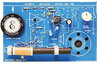 ElencoTwo IC AM Radio Kit | Lead Free Solder | Great STEM Project | SOLDERING REQUIRED