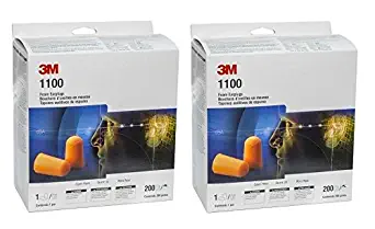 3M Foam Ear Plugs, Pack of 400