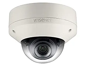 Samsung IPolis Wisenet POE IP Network 1080P 1.3MP Vandal Dome Security Surveillance Outdoor Camera SNV-5084 for Home, Commercial Building, Varifocal Lens (Renewed)
